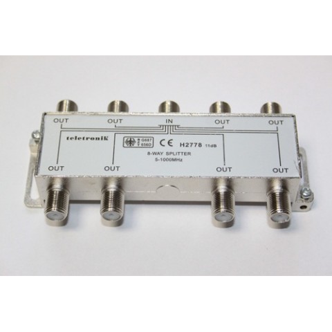 Teletronik 8-as osztó H2778-8